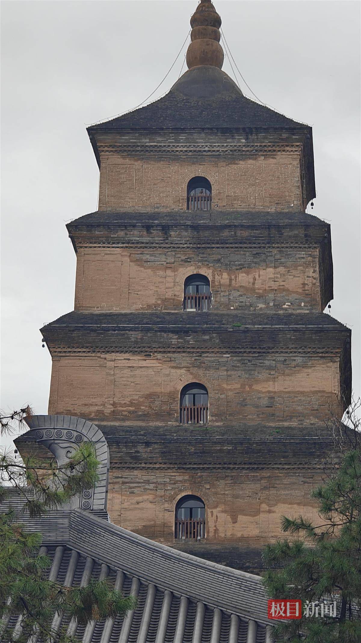 西安连续一个多月降雨遍地长蘑菇,大雁塔受潮,城墙布满青苔,气象局解释成因