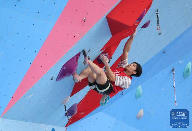 全运会丨攀岩项目开赛