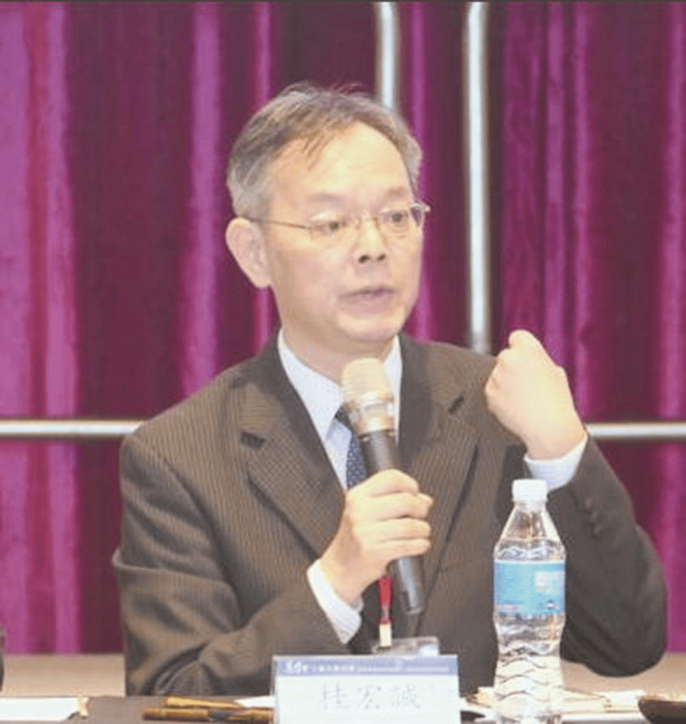 桂宏诚:主张统一在蓝营不是罪,郑丽文追求终极和平统一