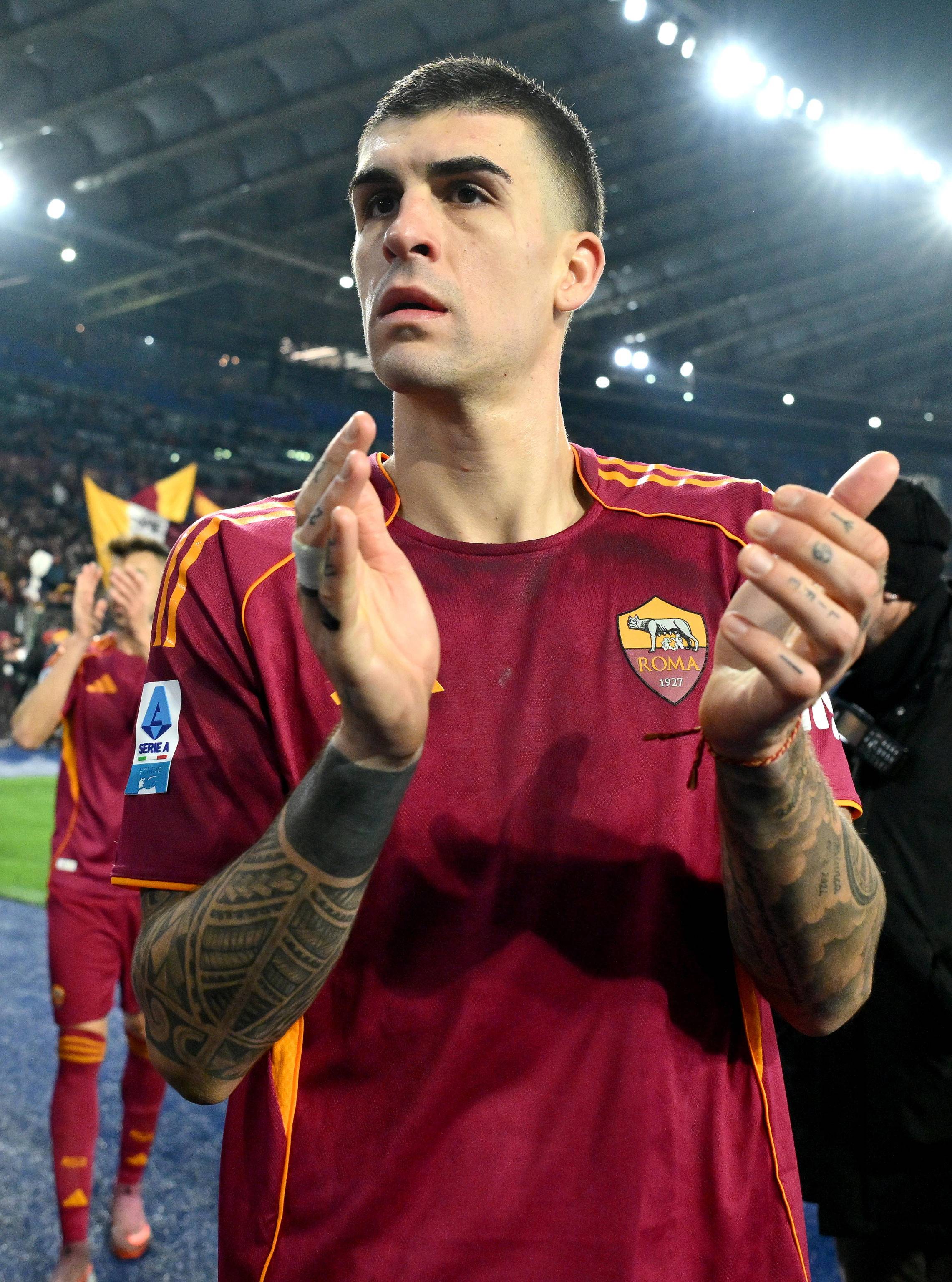 (外代二线)足球——意甲:罗马胜科莫